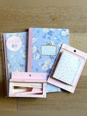 LoveShackFancy x Target Whisper Blue mini back to school set- NWT 🎀🩵
